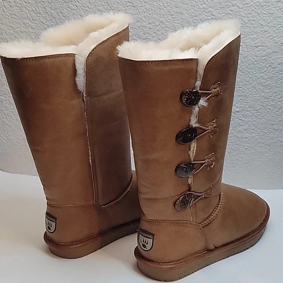 BEARPAW Women's Lori Hickory Boots US 10, 12 inches tall - Picture 1 of 17